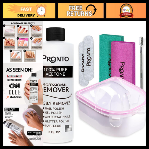 Nail polish remover - kit, 8